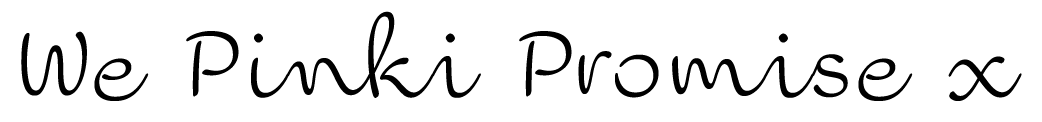 we pinki promise